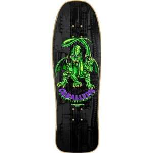 Powell Cab Mech Dragon Black Green Deck 10.0 177 K15 Skateboard Decks