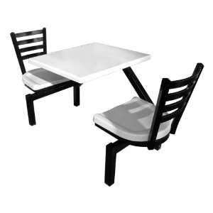  Two Person Surface Mount Outdoor Cluster Seating with 
