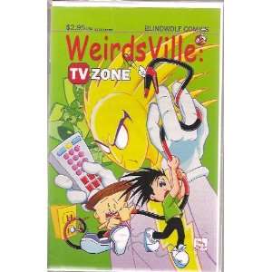  Weirdsville TV Zone One Shot Comic Alex Mazzotta Books