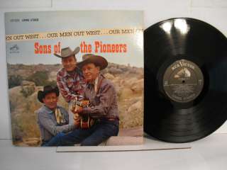 Sons of the Pioneers, Our men out west, RCA LSP 2603  