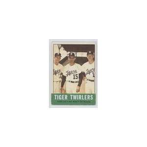  1963 Topps #218   Tiger Twirlers/Frank Lary/Don Mossi/Jim 