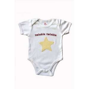  Organic Bodysuit  Twinkle Twinkle Little Star Baby