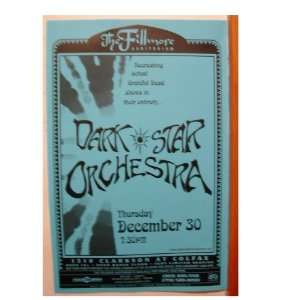  Dark Star Orchestra Handbill Grateful Dead poster The 