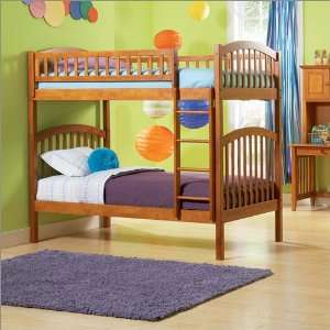  Twin over Twin Atlantic Furniture Richmond Style Bunk Bed 