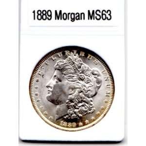  1889 P Morgan Silver Dollar nice Bu 