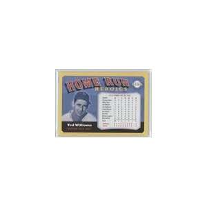   Home Run Heroics #TW2   Ted Williams Final AB Sports Collectibles