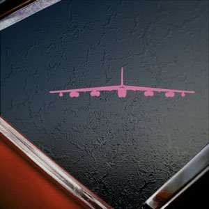 B 52 Stratofortress Bomber Pink Decal Window Pink Sticker 