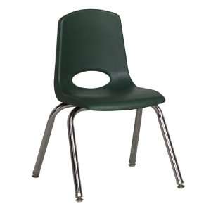 Ecr4kids Kids Room and School Comfortable Stack Resin Chair   14 In 