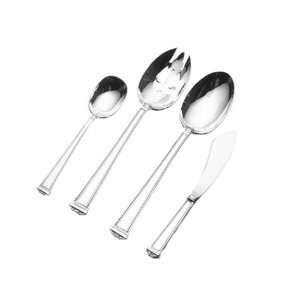  Tuttle la Preference Sterling Pantheon 4 Piece Serving Set 