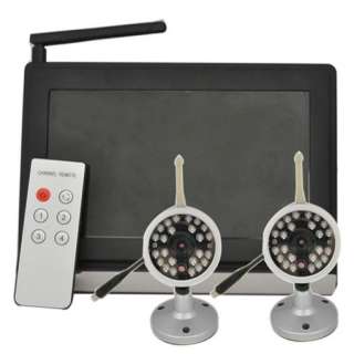 Wireless Baby Monitor with Two Camera 7 TFT LCD 2.4GHz  