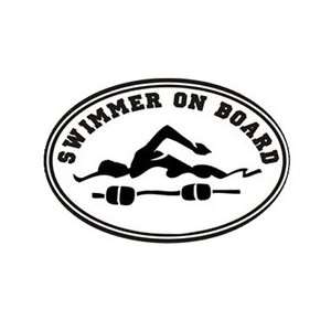  1Line Sports Swimmer on Board Magnet Swim Accessories 