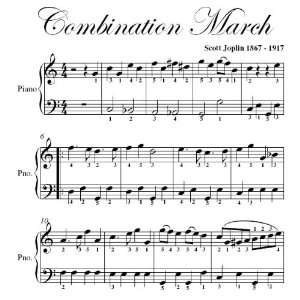  March Joplin Big Note Piano Sheet Music Scott Joplin Books