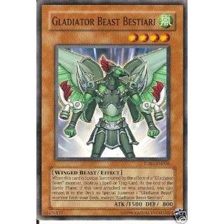 Yugioh Gladiator Beast Bestiari TU01 EN016 Turbo Pack Card by Konami