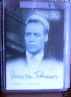 Twilight Zone Trading Card AUTOGRAPH Russell Johnson  