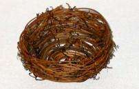 Artificial 5 Twig Nest 12 Fake Twig Nests New  