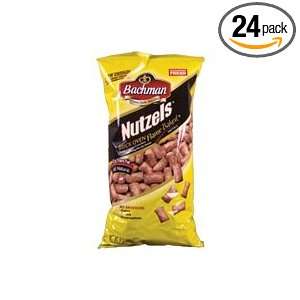 Bachman Nutzels, 9.0 Oz Bags (Pack of 24)  Grocery 