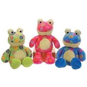  Swirl Cuddle Pink Frog 16 by Fiesta Toys & Games