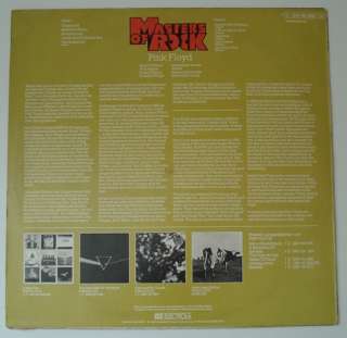 PINK FLOYD Masters Of Rock Vol. 1 HARVEST LP Germany  