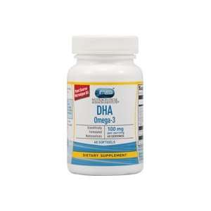  NSI DHA Omega  3    100 mg   60 Softgels Health 