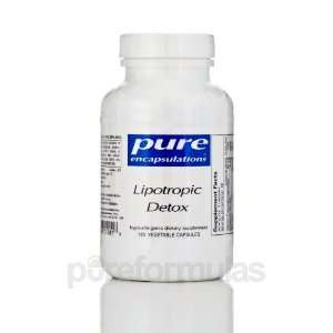  Pure Encapsulations Lipotropic Detox 120 Vegetarian 