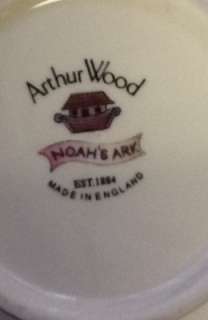 Arthur Wood   England NOAHS ARK TEA POT & 3 MUGS   ELEPHANT MOTIF 