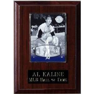  Al Kaline 4.5 x 6.5 Plaque