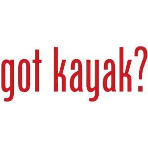  Got Kayak?   Decal / Sticker