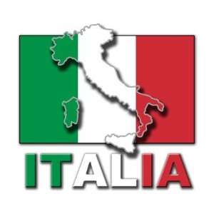  Italia Flag Land Fridge Magnet