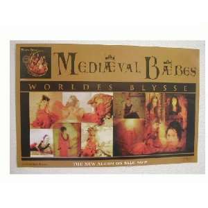  Mediaeval Baebes Poster Worldes Blysse 