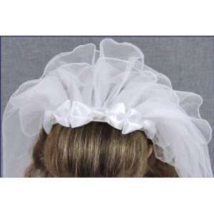    First Communion Veil   22 Head band style