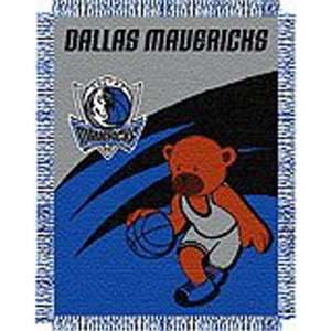 Dallas Mavericks NBA Triple Woven Jacquard Throw (044 Series) (36x46)