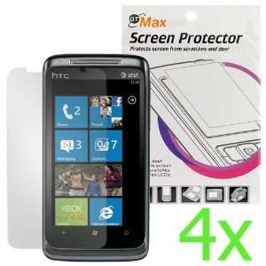  GTMax 4Pcs Clear LCD Screen Protector for AT&T HTC 