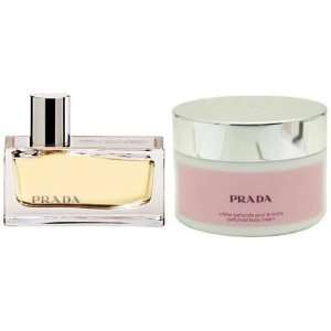  Prada By Prada Gift Set Eau De Parfume 2.7 + Body Cream 6 
