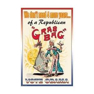  Republican Grab Bag 28x42 Giclee on Canvas