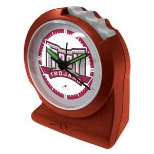  NCAA Troy Trojans Red Gripper Alarm Clock
