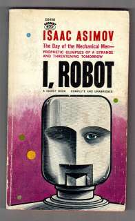 Robot by ISAAC ASIMOV (1964) RARE 1st/4th PB SF  