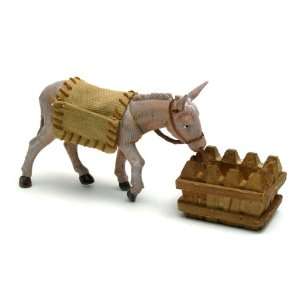  Donkey with Trough Figurine 