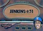 2011 Topps Update Manufactured Glove Leather Nameplate 
