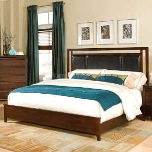   Drake Upholstered Bed (Espresso) 941 euph bed