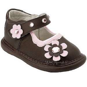   Wee Squeak Baby Toddler Girl Brown Crystal Maryjane Shoes 3 12 Baby