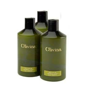  Olivina Bubble Bath Trio Value Set, Olive Beauty