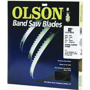  Olson Flex Back Bandsaw Blade 82 L x 3/16 W x 10 TPI 