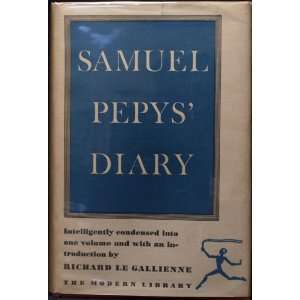    Passages from the Diary of Samuel Pepys Samuel Pepys Books