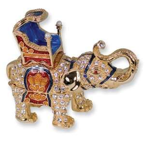  Majestic Elephant Trinket Box Jewelry