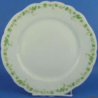 WG Guerin Limoges France Embossed Ivy Dinner Plate **  