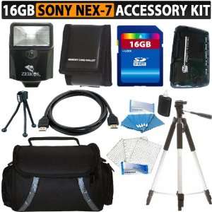  16GB Premium Accessory Kit For Sony NEX 7 NEX7 Digital Camera 
