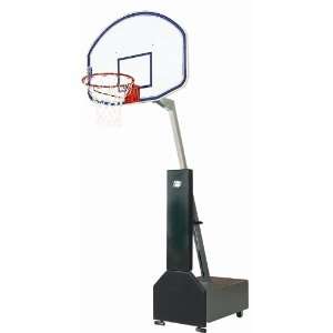  Club Court Fiberglass Adjustable Portable Basketball System 