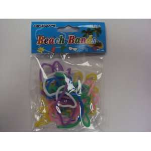  Beach Rubba Bandz Shaped Rubber Bands Bracelets 12pack Toys & Games