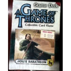    A Game of Thrones Starter Deck House Baratheon Toys & Games