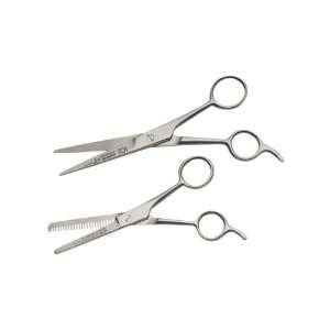  2 Piece Scissors Set Cutting Thinning Barber Scissors 
